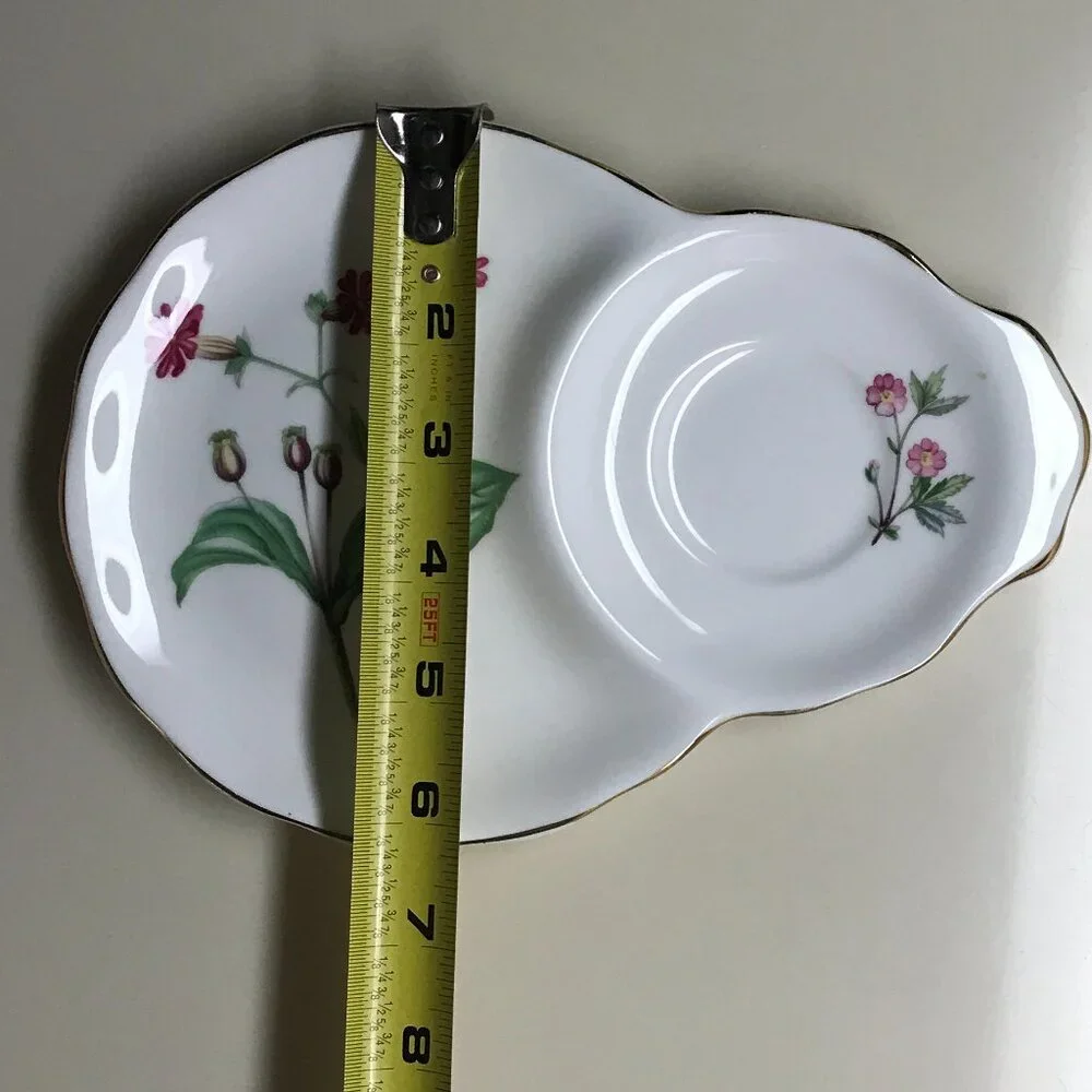 Royal Kent Fine Bone China Snack Plate – Staffordshire, England - Picture 5 of 7